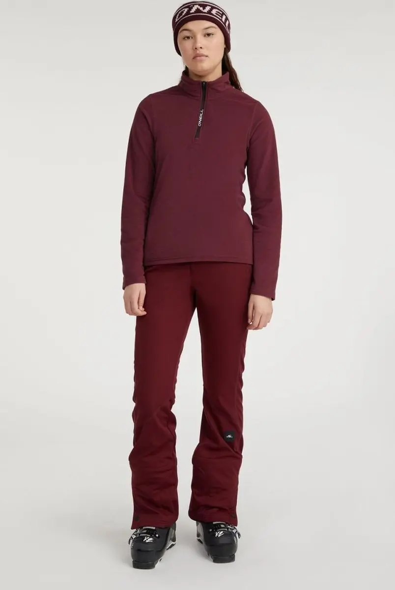 O'Neill Blessed Softshell Skibroek Dames Rood M - afbeelding 6 van 6