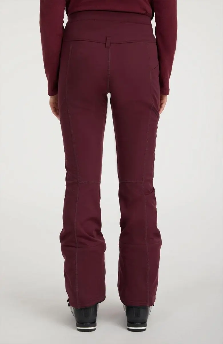O'Neill Blessed Softshell Skibroek Dames Rood M - afbeelding 4 van 6