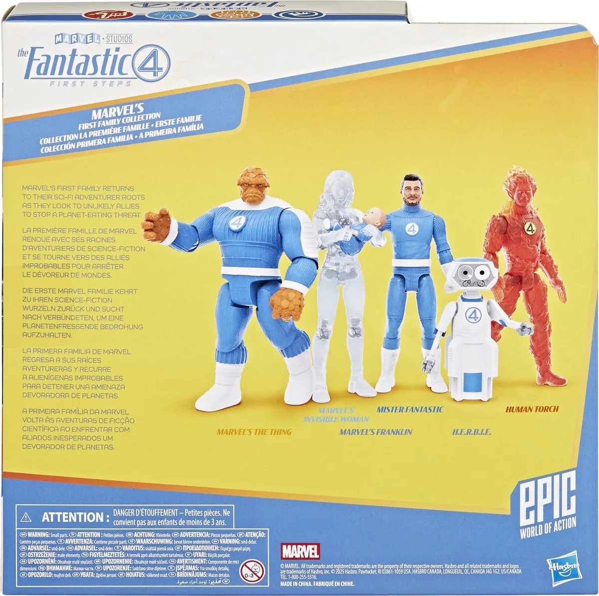 Marvel The Fantastic Four Actiefguren - Hasbro