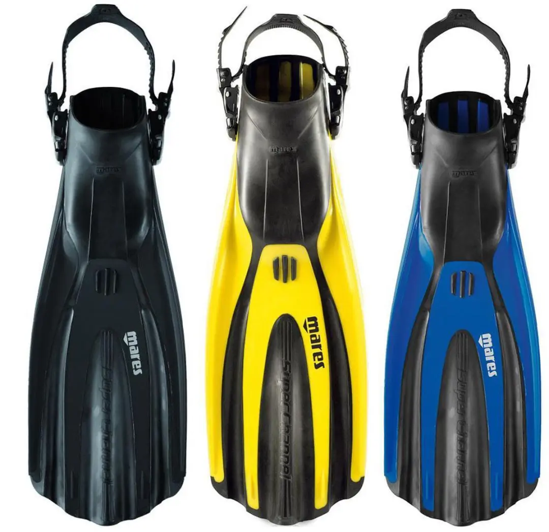 Mares Avanti Superchannel Buitenvinnen - Springstrap - afbeelding 4 van 6