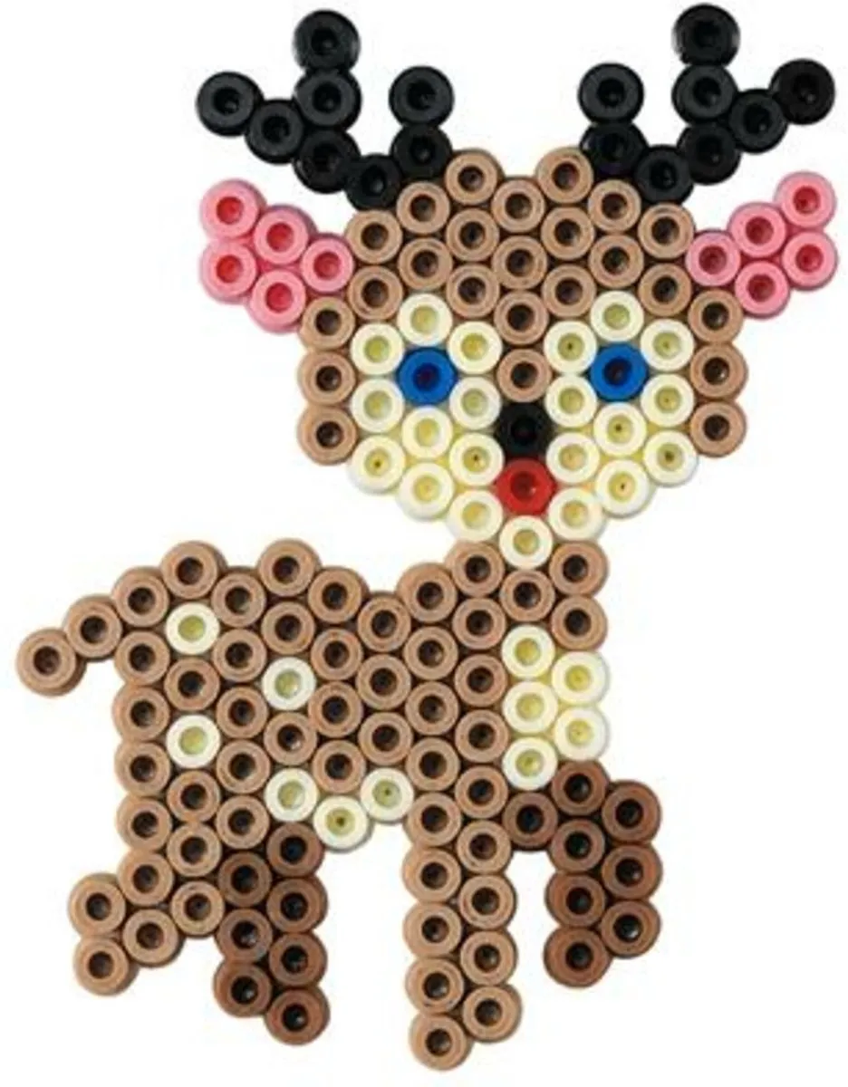Hama Strijkkralenset 2000 Stuks - 10 Kleuren - Multi