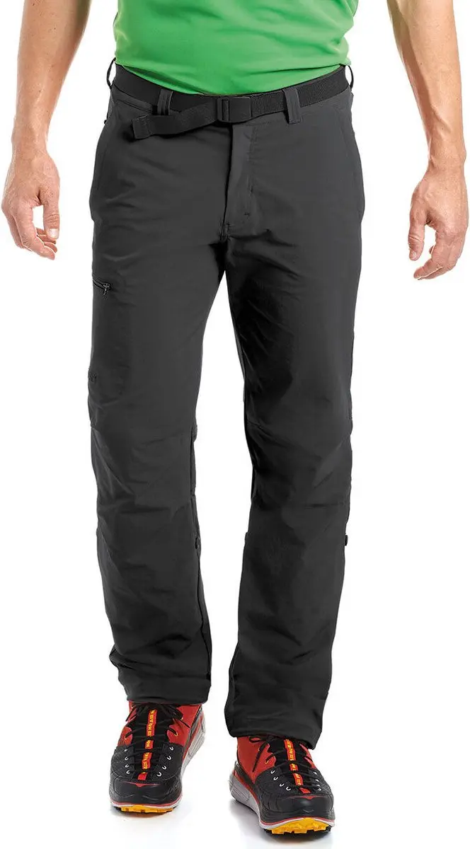 Maier Sports Nil Roll Up Broek Heren, zwart