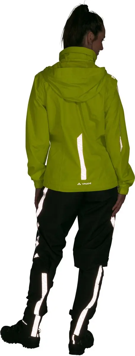 Vaude Luminum II Regenbroek Dames - Zwart - 44 - afbeelding 3 van 6