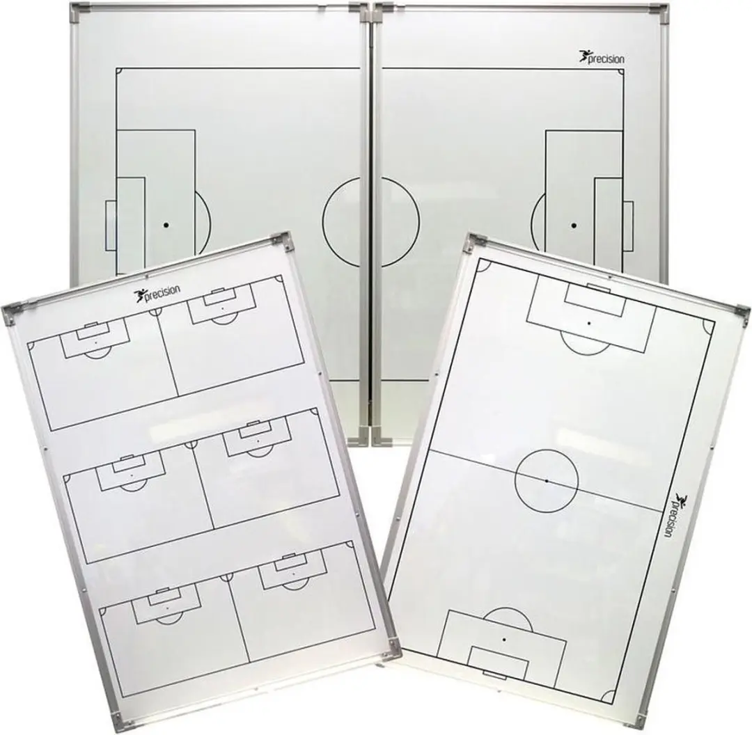 Precision TR813 Voetbalcoachbord dubbelzijdig magnetisch 90x120cm