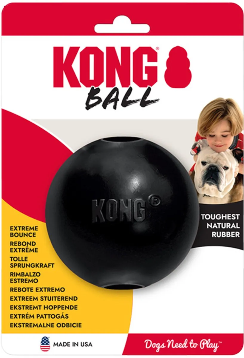 KONG Extreme Bal - Zwart S