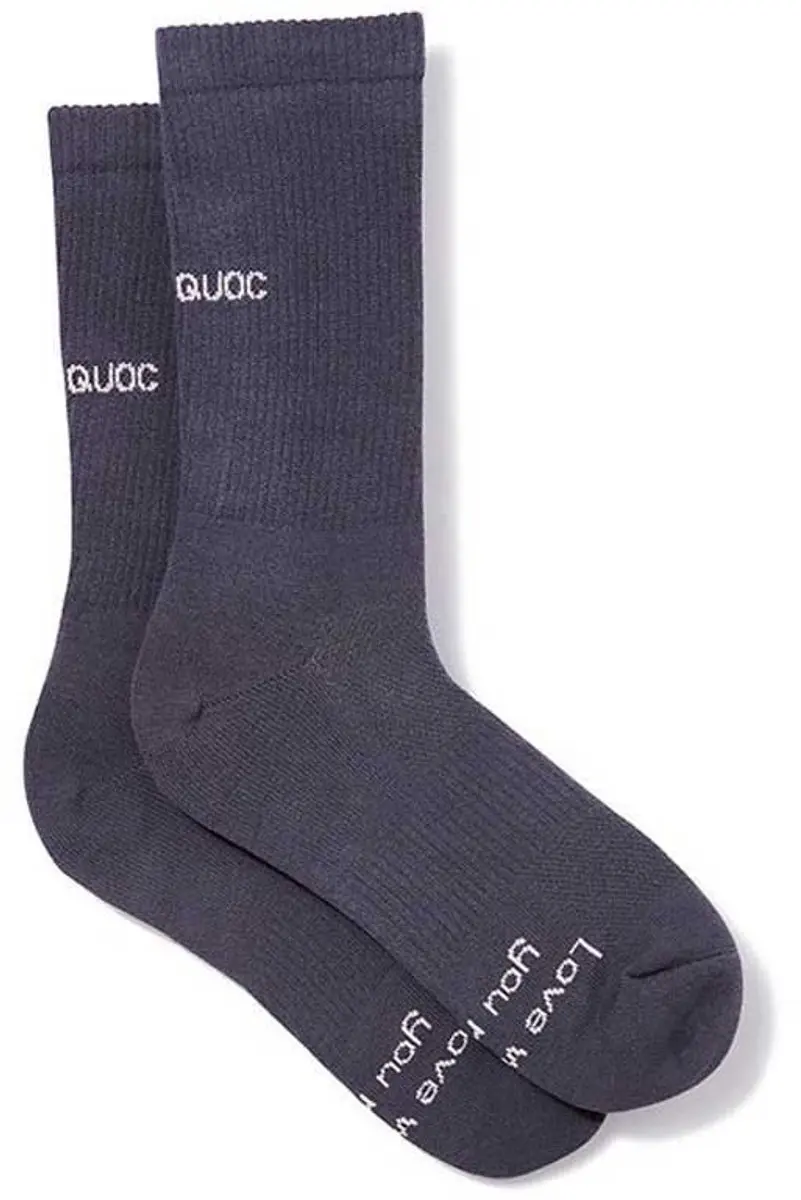 QUOC All Road Sokken Charcoal