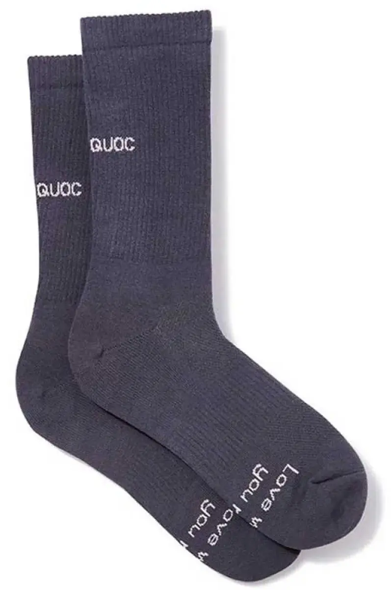 QUOC All Road Sokken Charcoal - afbeelding 5 van 5