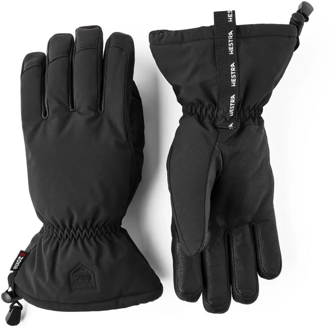 HESTRA MIST 5 FINGER Black-9
