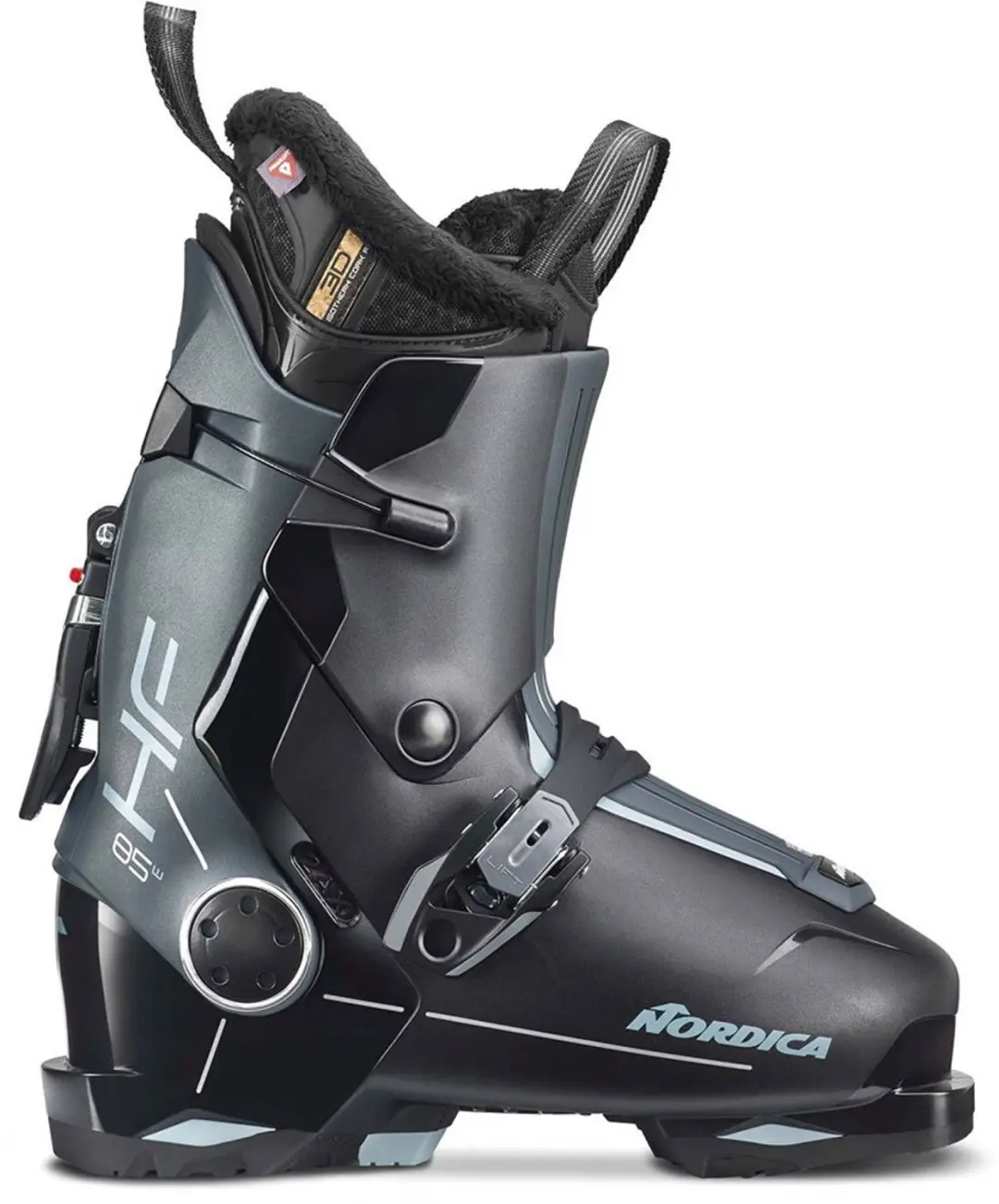 Nordica HF 85 W GW Skischoenen dames - Zwart/wit - afbeelding 2 van 4