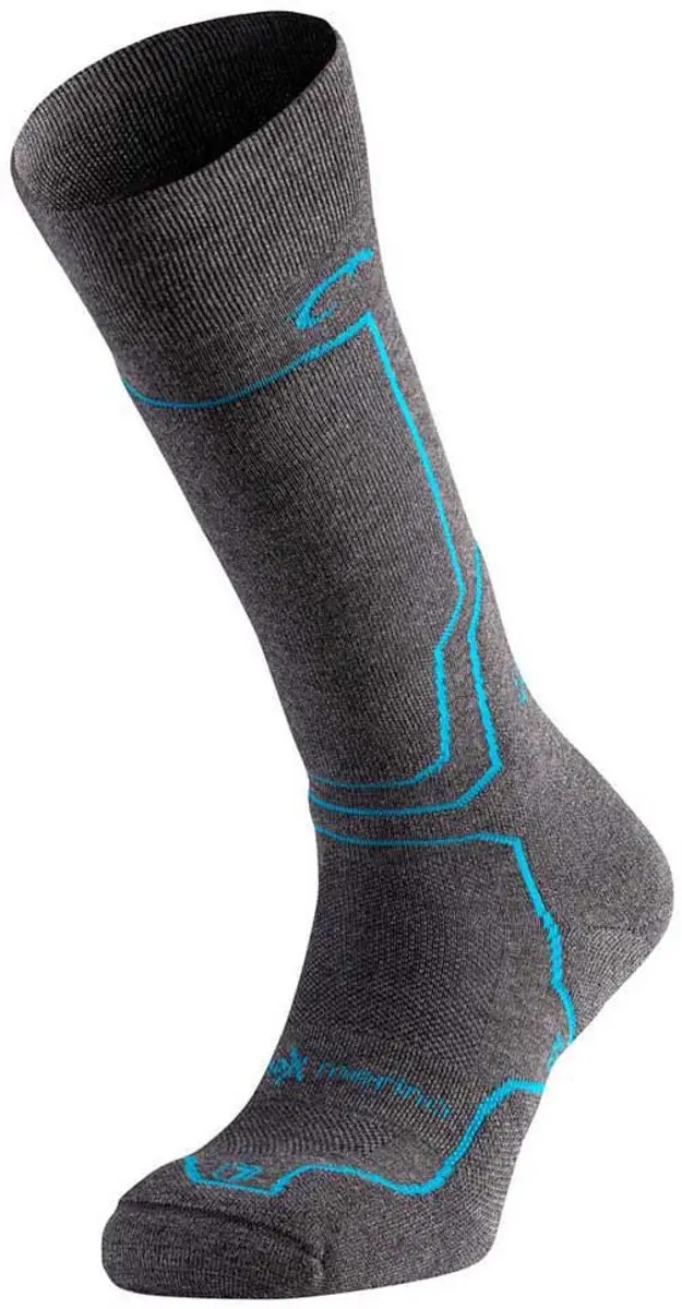 Lurbel Peak Six Lange Sokken Grijs EU 45-47