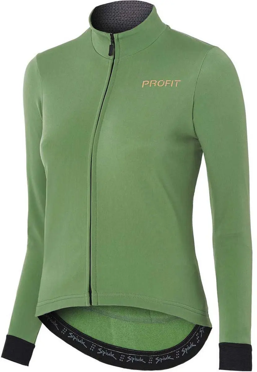 Spiuk Profit Cold&rain Winter Trui Met Lange Mouwen Groen M Vrouw