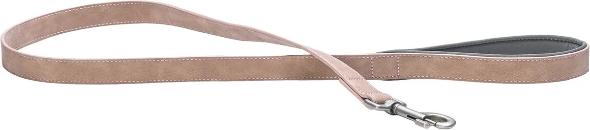 Beeztees Balacron Ax Hondenriem Kunstleer - Bruin 100cm x 25mm