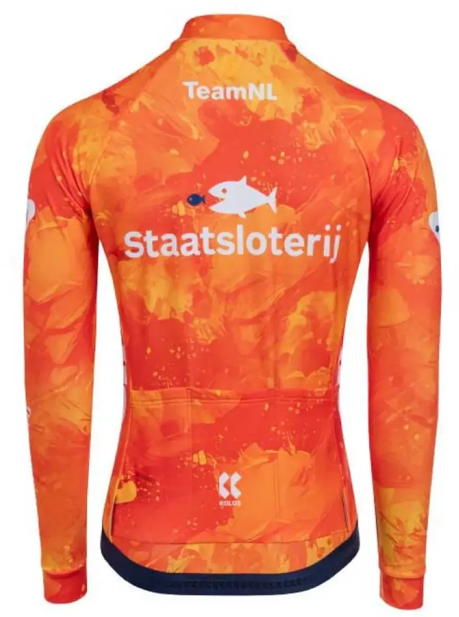 KALAS KNWU Z6 Trui lange mouwen oranje - afbeelding 4 van 4
