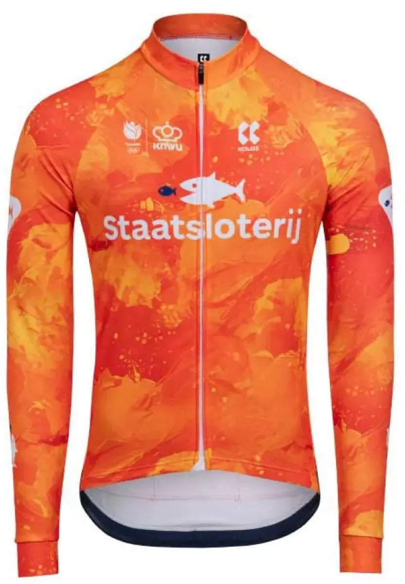 KALAS KNWU Z6 Trui lange mouwen oranje - afbeelding 3 van 4