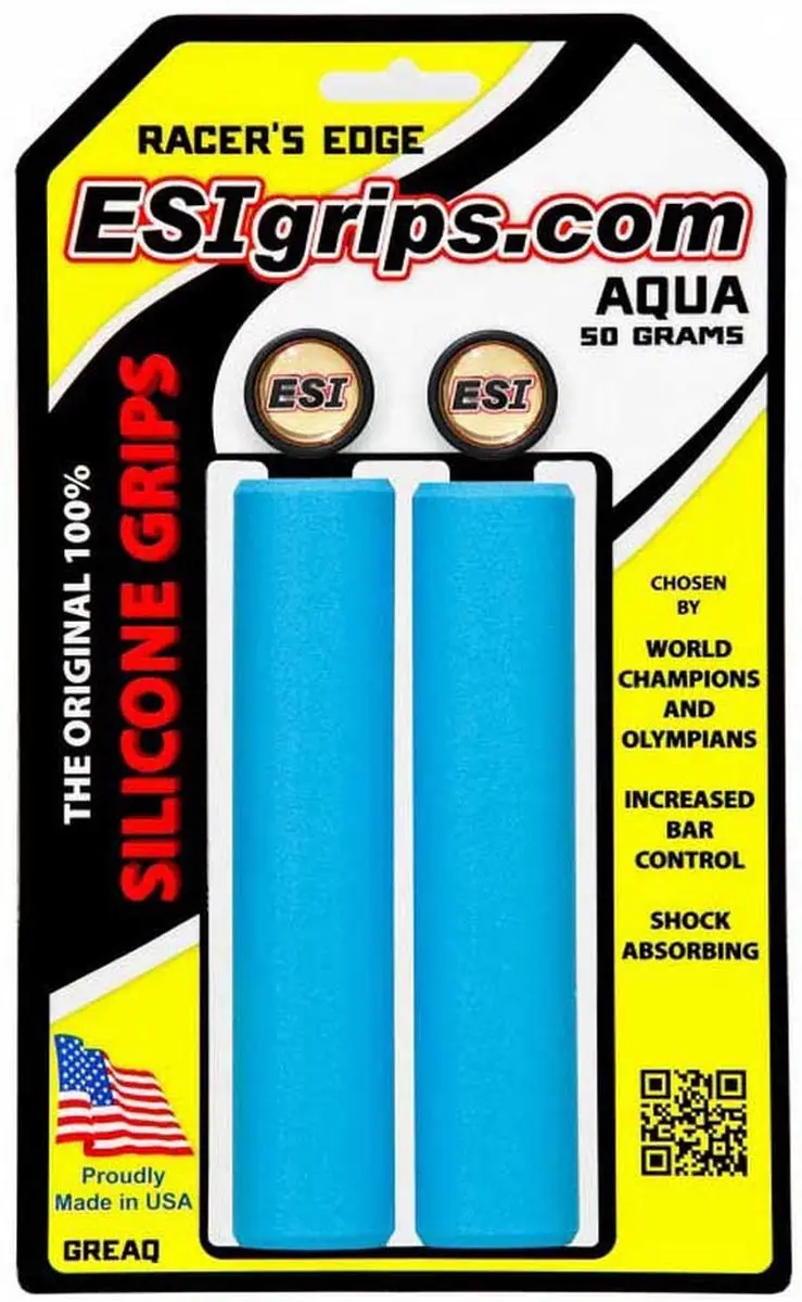 Esigrips Racer's Edge MTB handvatten - Blauw - afbeelding 3 van 4