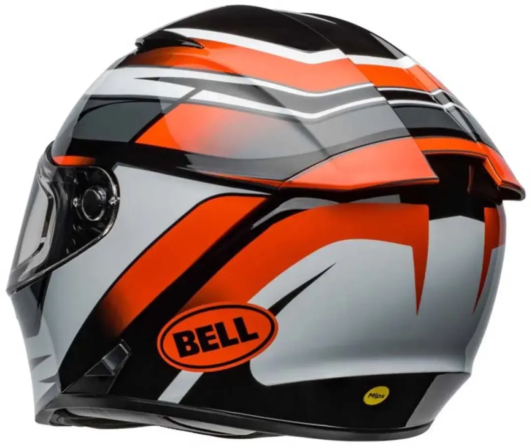 Bell Lithium MIPS Podium helm - Zwart/Grijs/Oranje - afbeelding 2 van 6