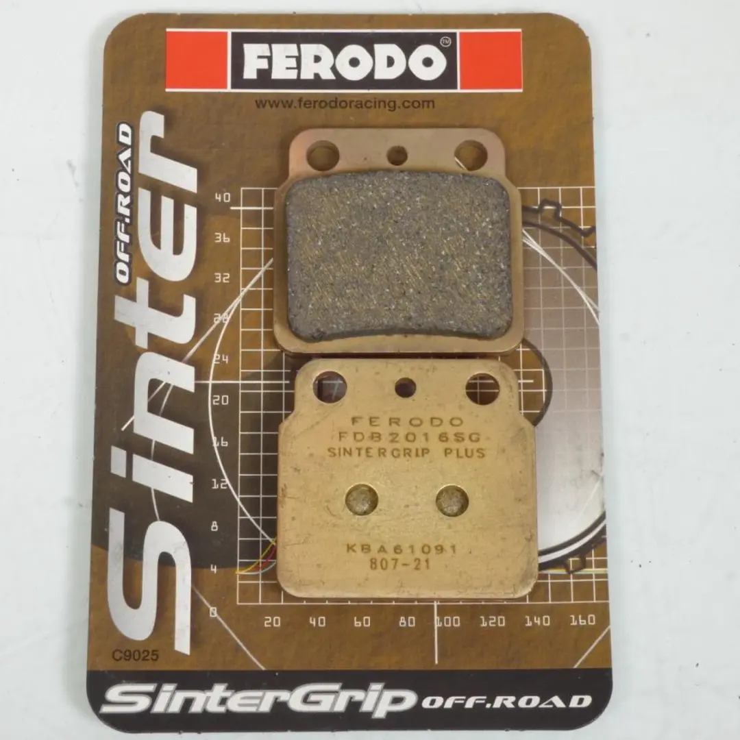 Plaquette de frein Ferodo pour Quad Suzuki 700 Lt-A X Kingquad 2005 à 2007 AR N
