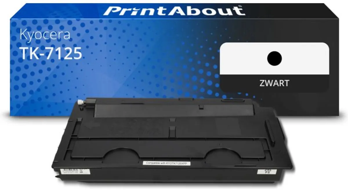 PrintAbout Toner TK-7125 Zwart