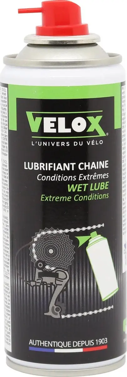 Velox Kettingspray Wet Lube 200ml - afbeelding 2 van 2