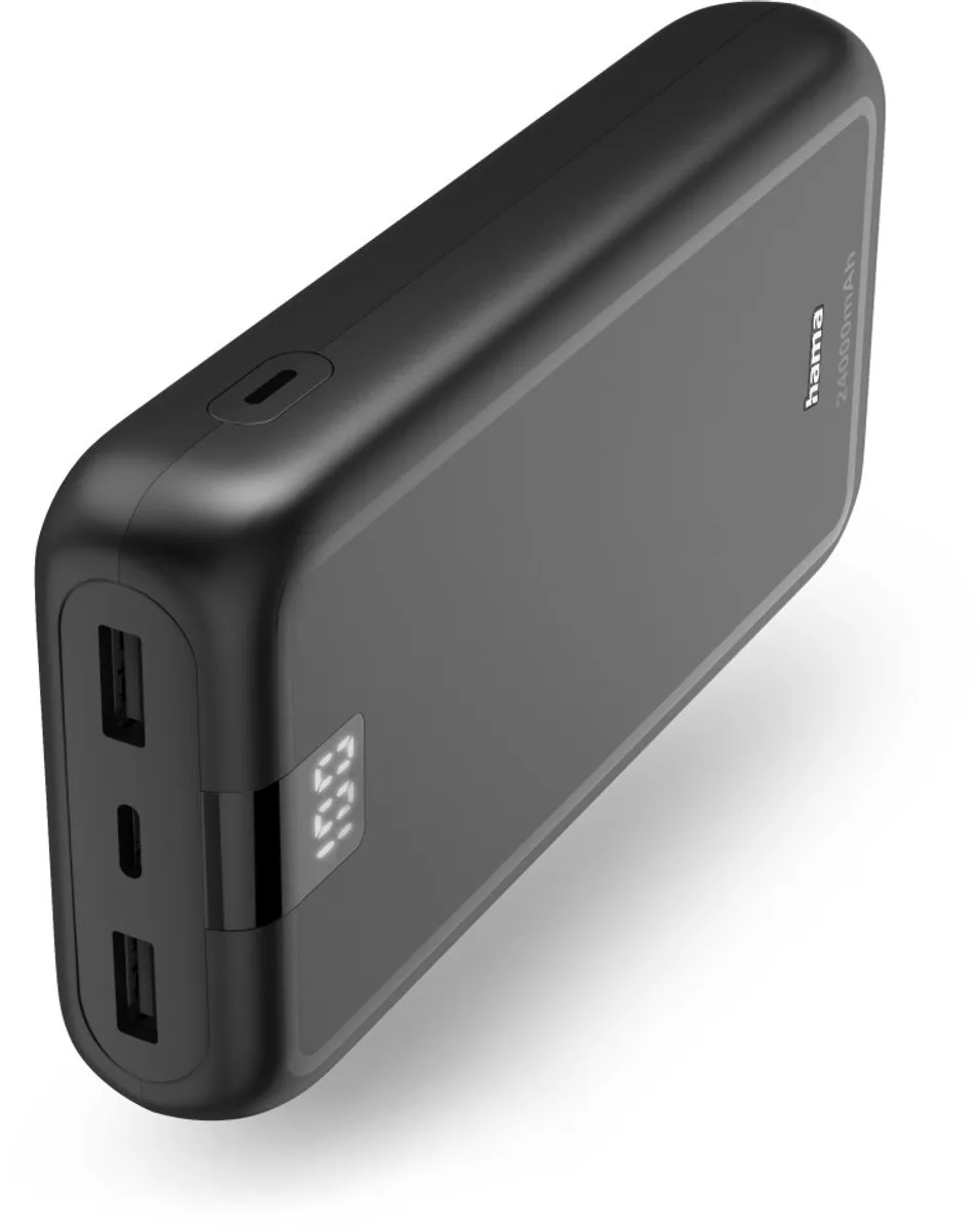Hama Powerbank Performance 00201711 - 24000mAh - 18W - 3x USB