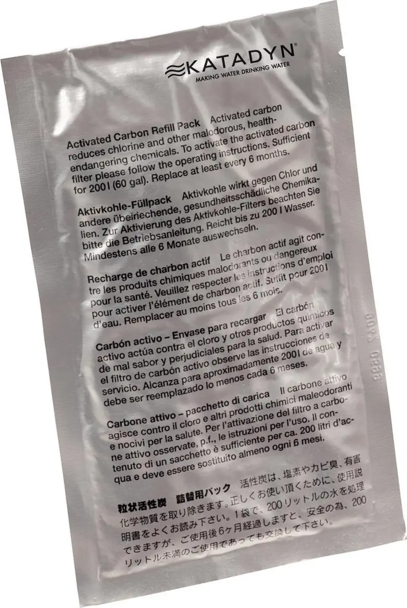 Katadyn Carbon Waterfilter Navulpak 8013624