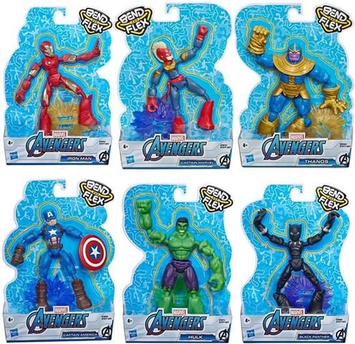 Marvel Avengers Taskmaster Bend and Flex