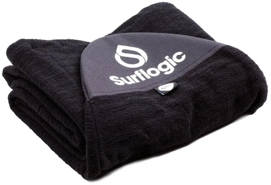Surflogic Stretch Fish Hybrid Omslag 6'0" - Zwart - afbeelding 3 van 4