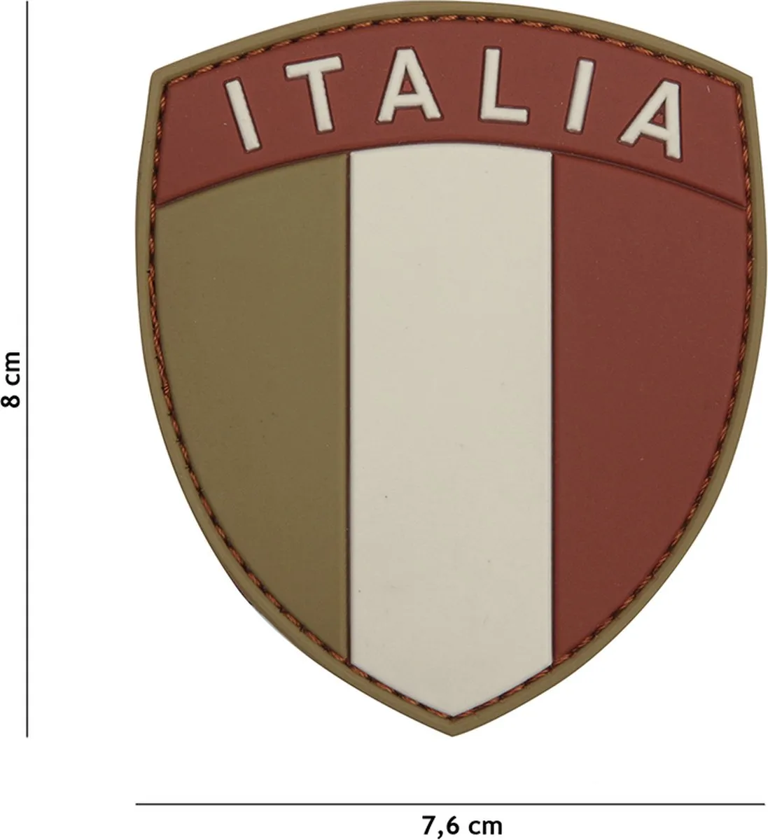 101 Inc Embleem 3D PVC Italia Multi