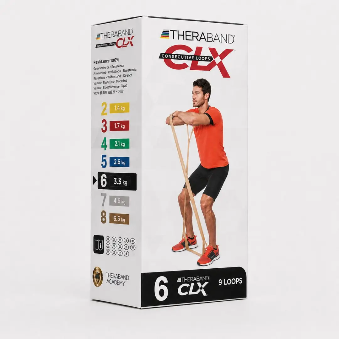 THERABAND CLX Weerstandsband Zwart