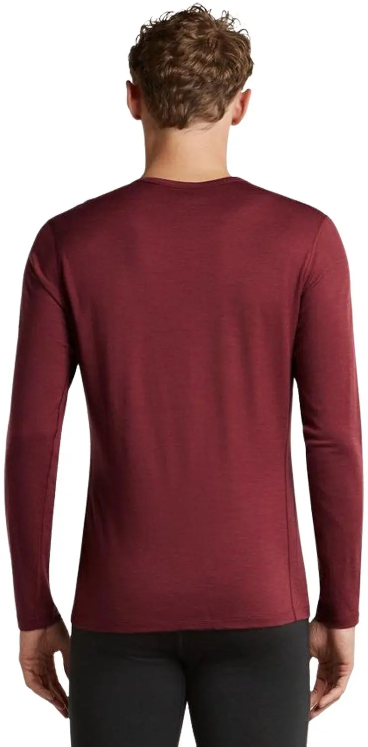 Icebreaker 200 Oasis LS Crewe Thermoshirt Heren - XXL Rood - afbeelding 2 van 6
