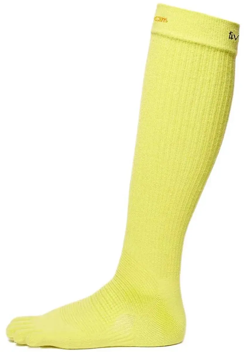 Vibram Fivefingers High Crew Summer Sokken Geel EU 42-45