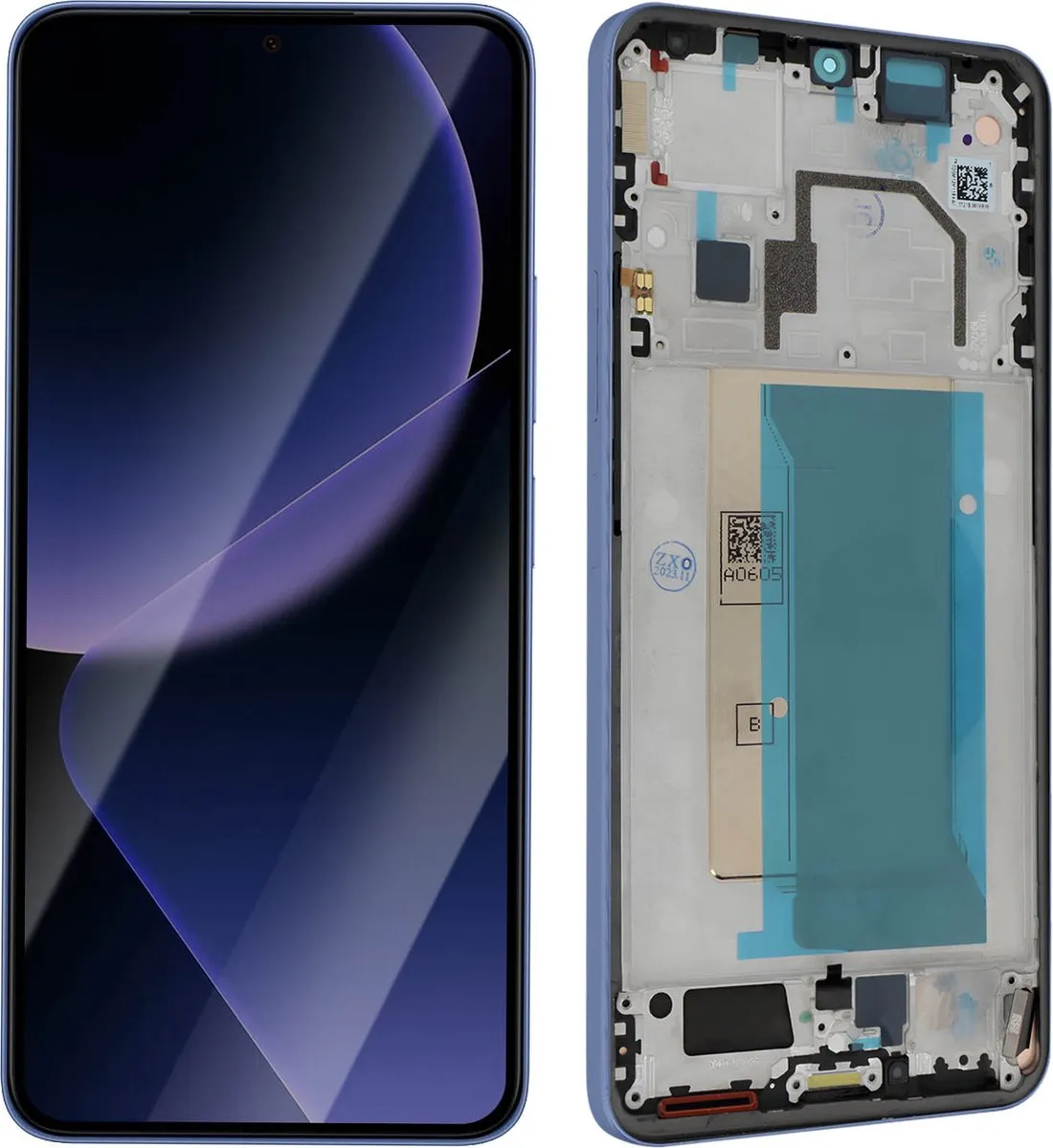 Xiaomi 13T Scherm Bleekblauw - Origineel Service Pack