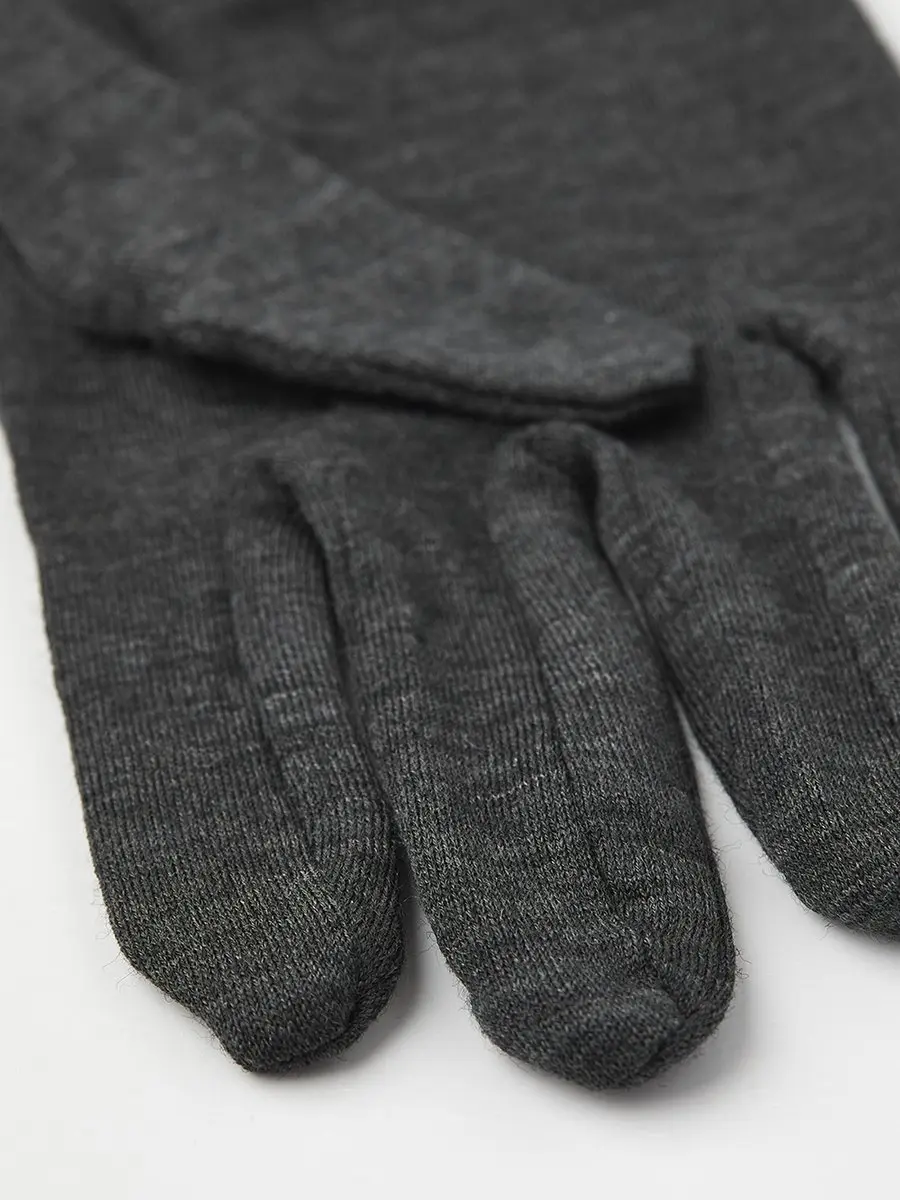 Hestra Merino Wool Liner Active 5 vinger handschoenen Grijs - afbeelding 5 van 6