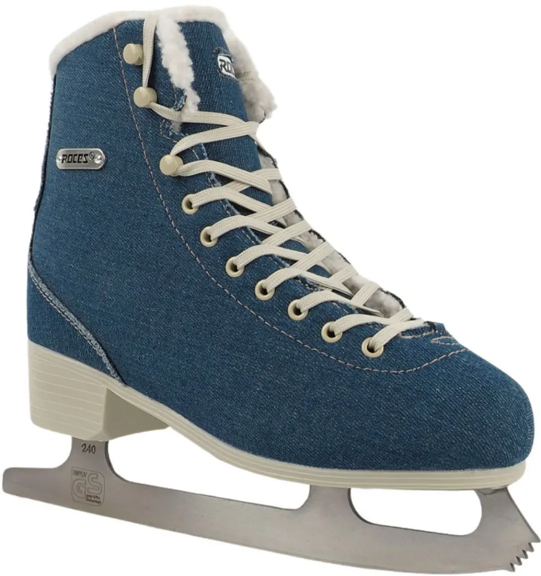 Roces Schaatsen Jeans Eco Fur Denim Blauw
