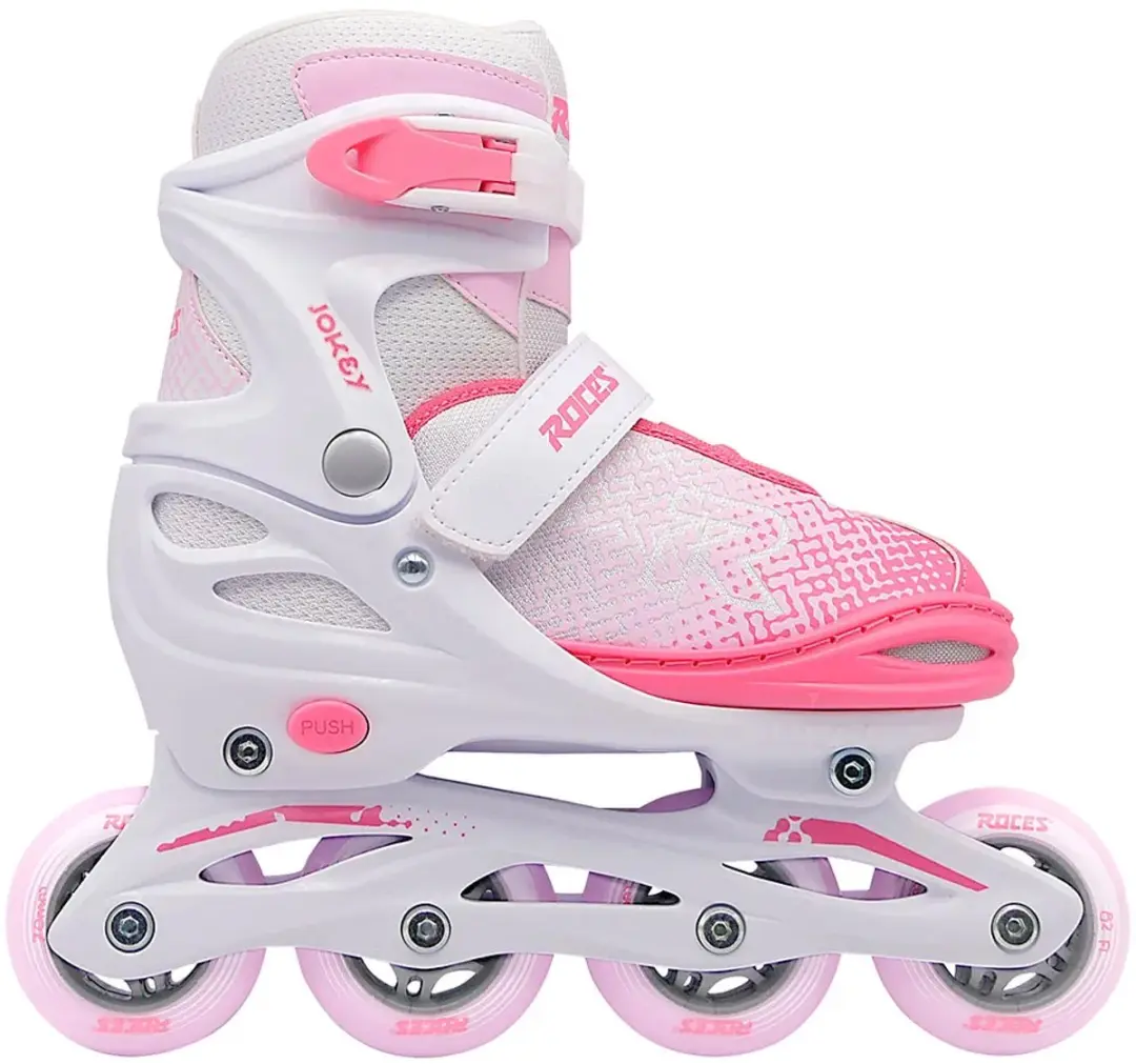 Roces Jokey X Girl Skeelers Wit/Roze 30-33