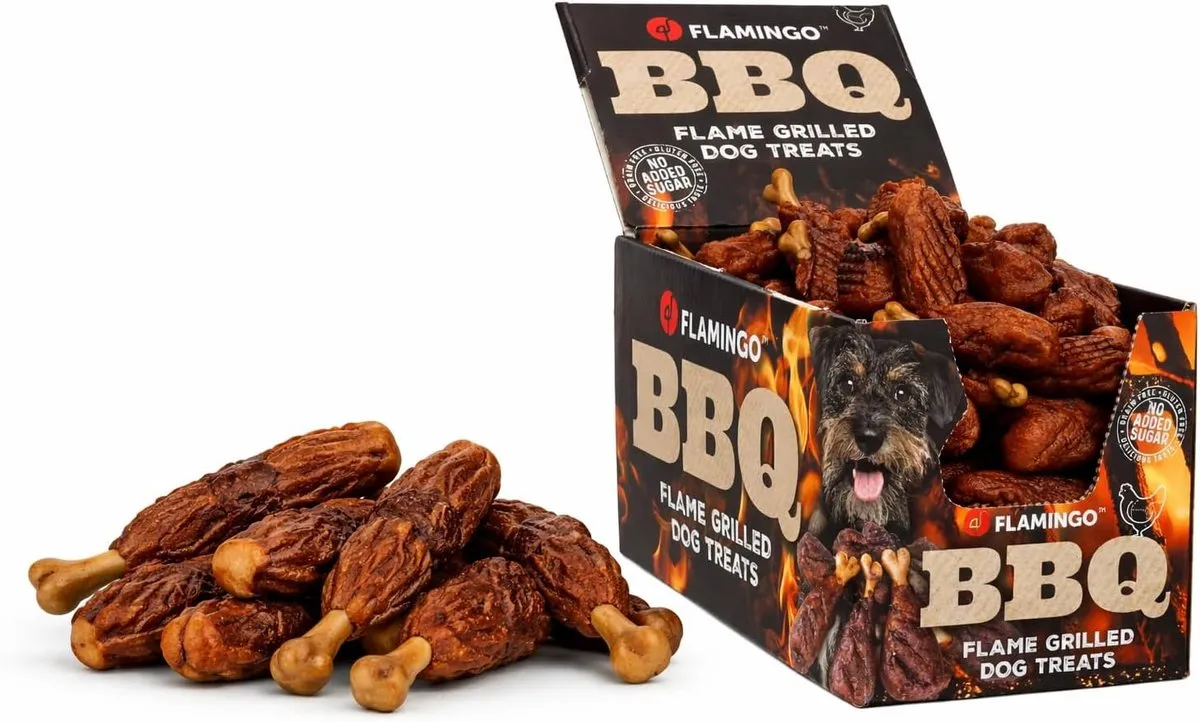 Flamingo BBQ Drumstick Hondensnack 2kg