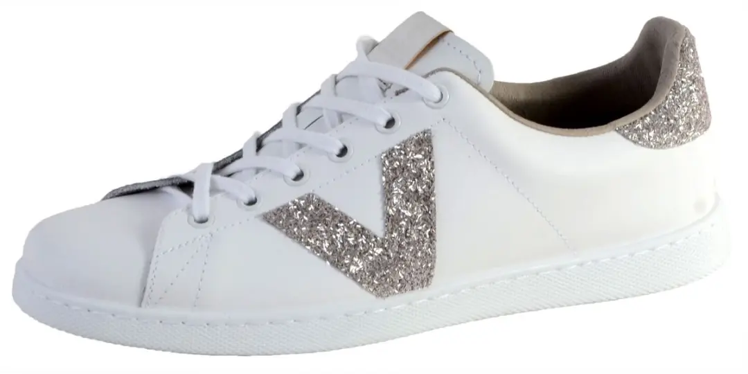 Victoria Leren sportschoenen 1125188-170 Beige - afbeelding 3 van 6
