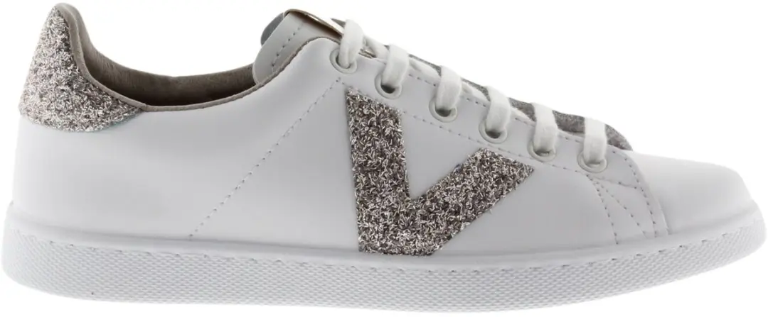 Victoria Leren sportschoenen 1125188-170 Beige