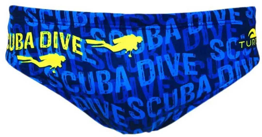 Turbo Scuba Dive Flash Zwemslip Blauw 2XL Man