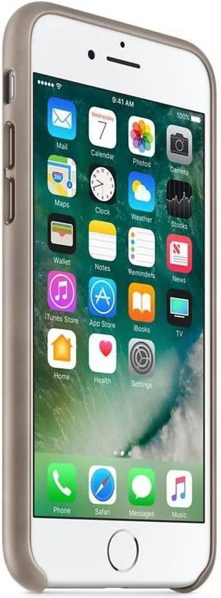 Apple Leren Hoesje MQH62ZM/A - Taupe