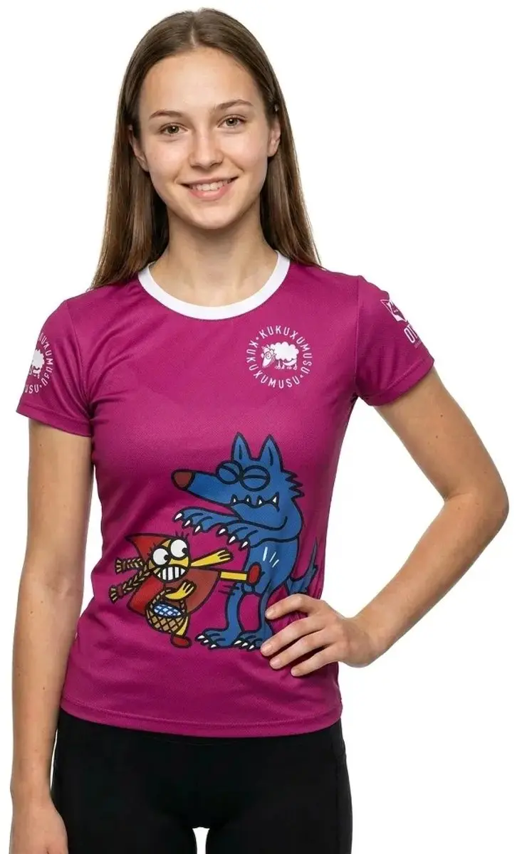 Otso Kukuxumusu Fuck You T-shirt Met Korte Mouwen Roze L Vrouw