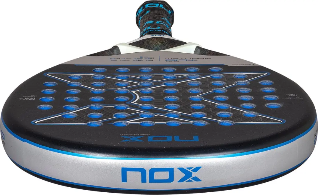 Nox TL10 Quantum 12K Paddleracket - Blauw - afbeelding 2 van 6