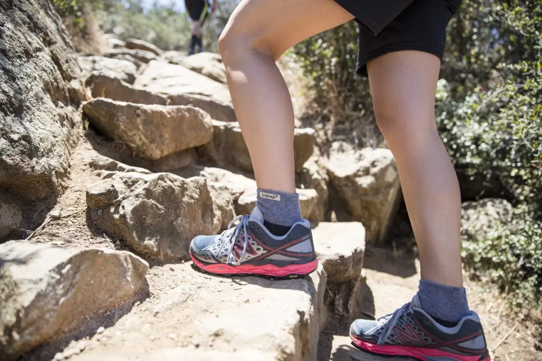 Injinji Trail Midweight Mini-Crew Grijs - afbeelding 3 van 6