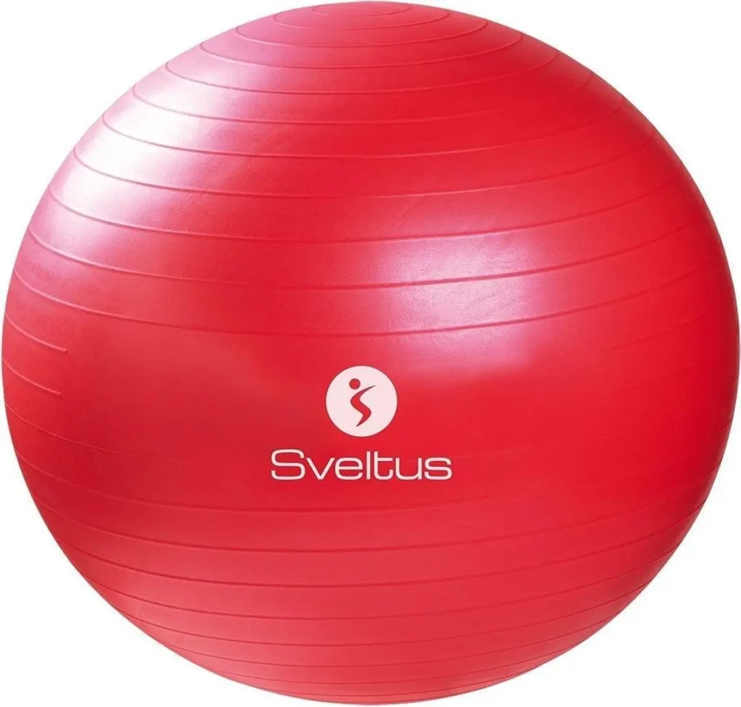 Sveltus Fitnessbal 65 Cm Rood In Doosje