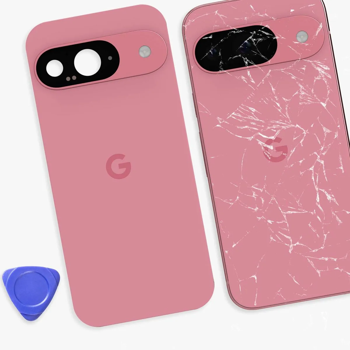 Google Pixel 9 Pro Achterruit - Roze