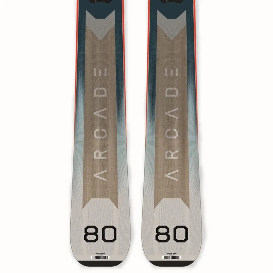 Rossignol Arcade 80 Xpress 10 GW Ski's Grijs - 166cm - afbeelding 4 van 6