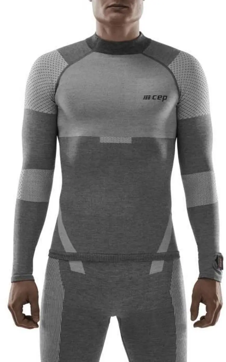 CEP Compression Touring Thermisch Ski-ondergoed grijs M