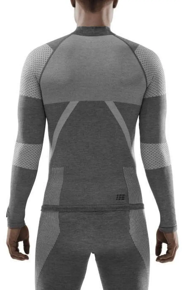 CEP Compression Touring Thermisch Ski-ondergoed grijs M - afbeelding 2 van 2