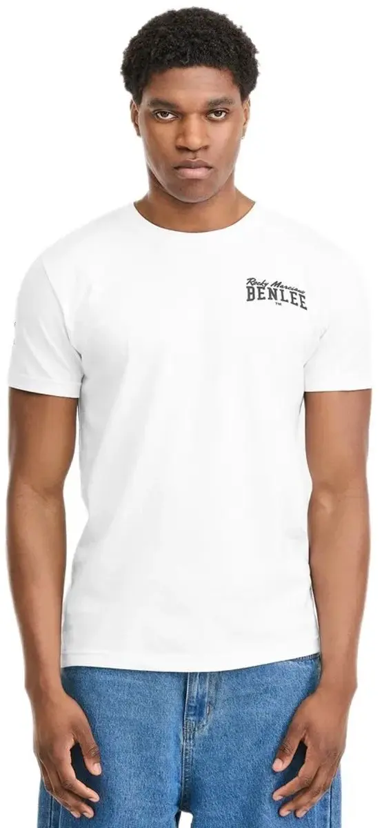 Benlee Hoxne T-shirt Met Korte Mouwen Wit M Man