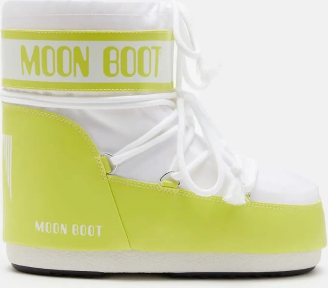 MOON BOOT ICON LOW GREEN NYLON BOOTS Thermoboots / Snowboots / Sneeuwlaarzen Jon
